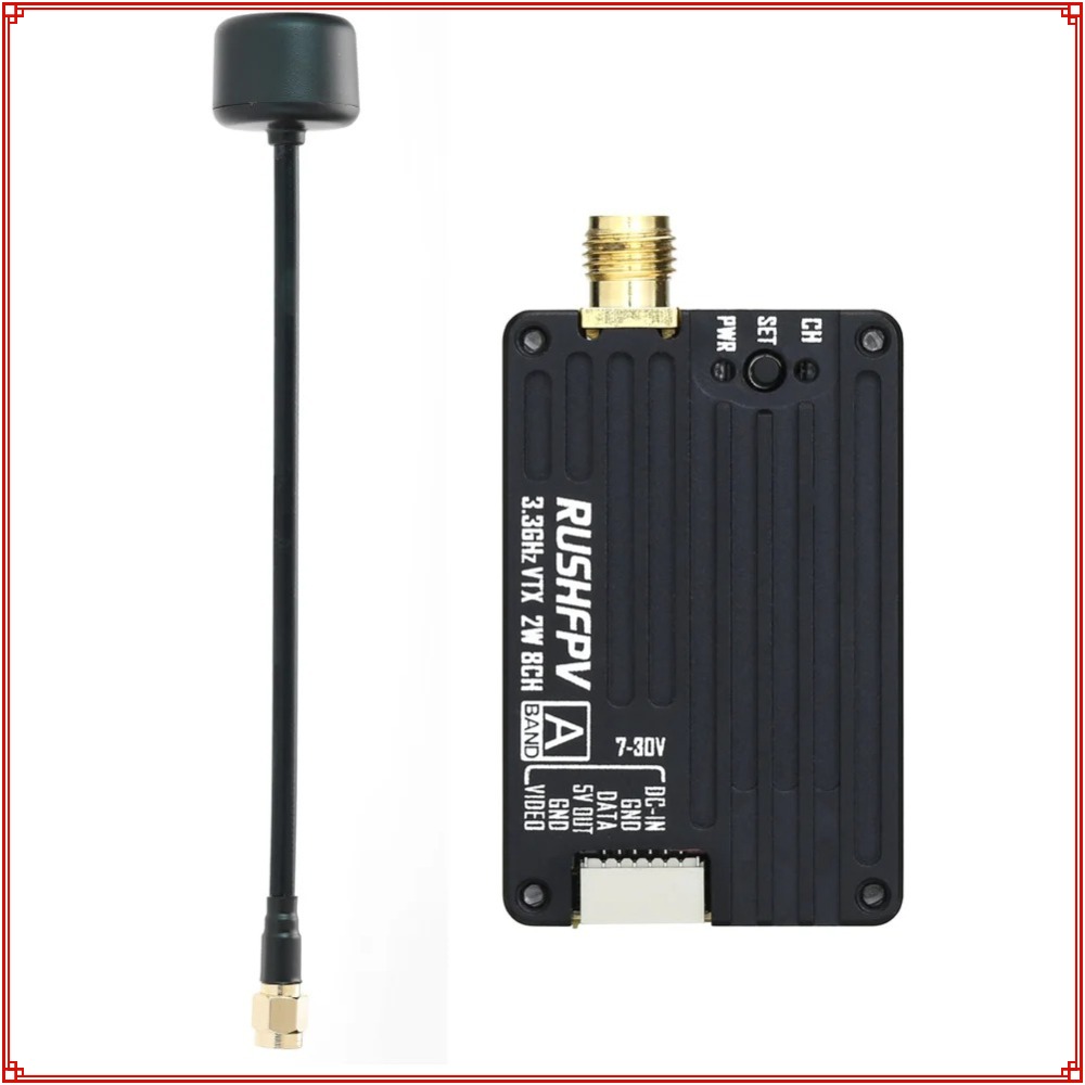Rc Transmitter - Nowy nadajnik RUSHFPV 3.3G 2W VTX