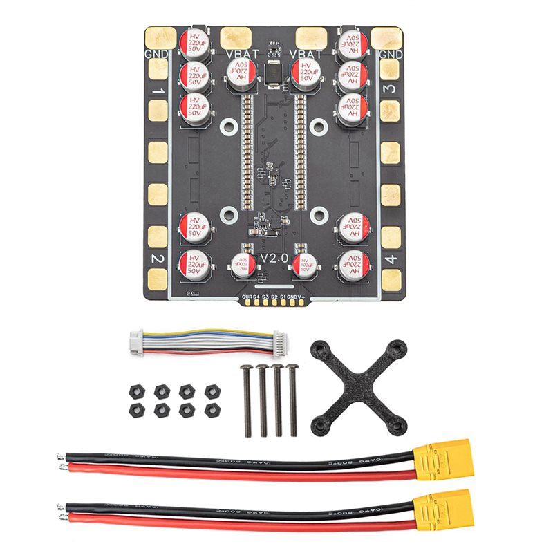 4 In 1 Esc - AINY-8S 100A 4-w-1 ESC BLS z
