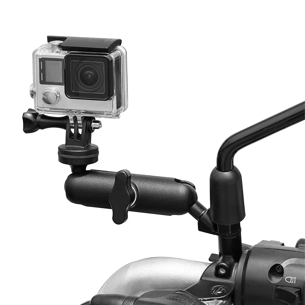 Runcam Camera - Metalowy uchwyt motocyklowy rowerowy na kamerę,