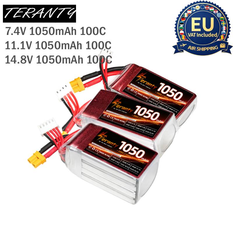 Lipo Battery 4S - 2 SZT. Bateria Lipo RC 1050mAh