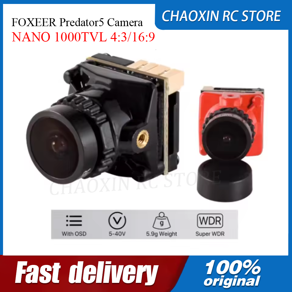 Fpv Drone - Kamera FOXEER Predator5 NANO 1000TVL 4:3/16:9