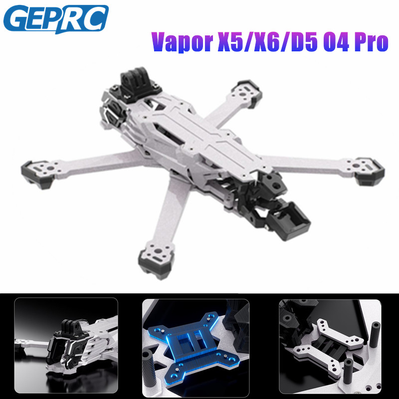 Carbon Fiber Drone Frame - GEPRC Vapor D5/x5/x6 O4 Pro Rama
