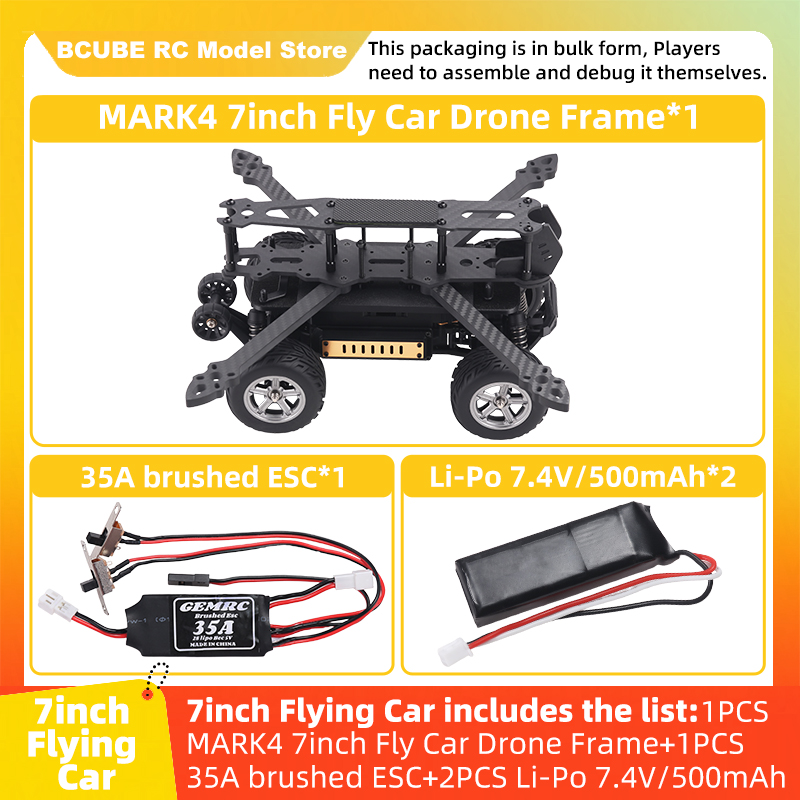 F722 Flight Controller - B-CUBE 7-calowy zestaw ramy drona FPV