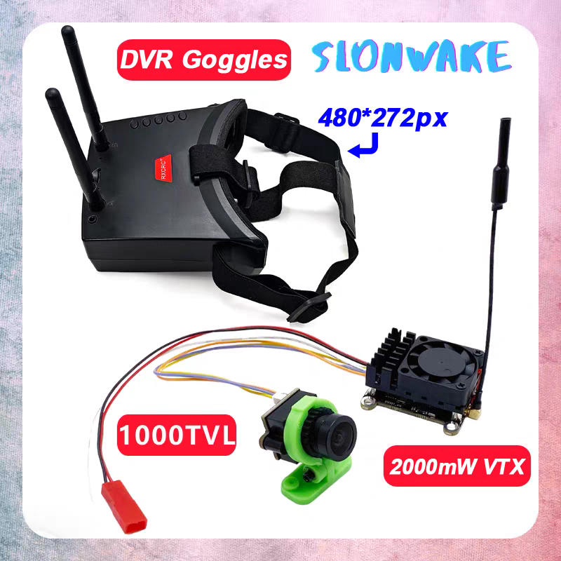 Analog Fpv Camera - Zasięg ponad 20 km, 5.8 GHz,
