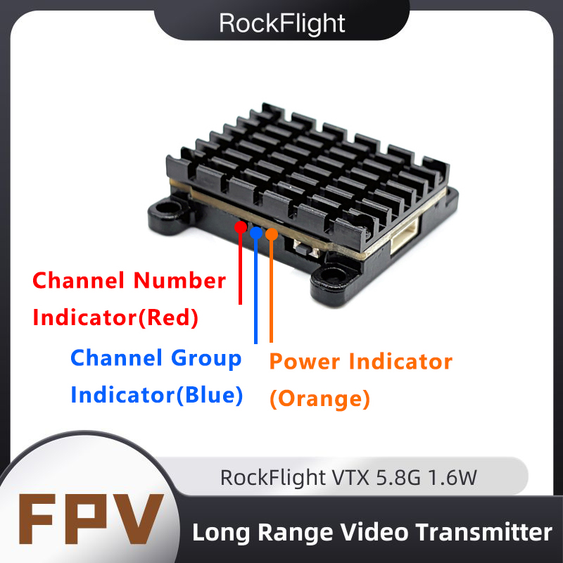 RockFlight TX663 VTX 5.8G 48CH – Rc Transmitter recenzja i cena
