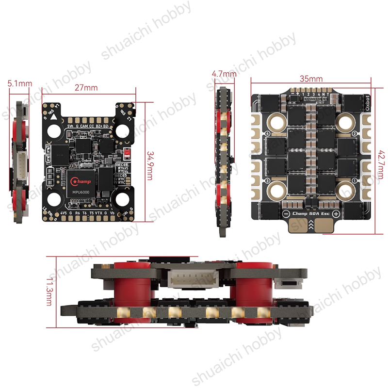 1 zestaw FPV Racing Drone 3-8S – Betaflight Fc recenzja i cena