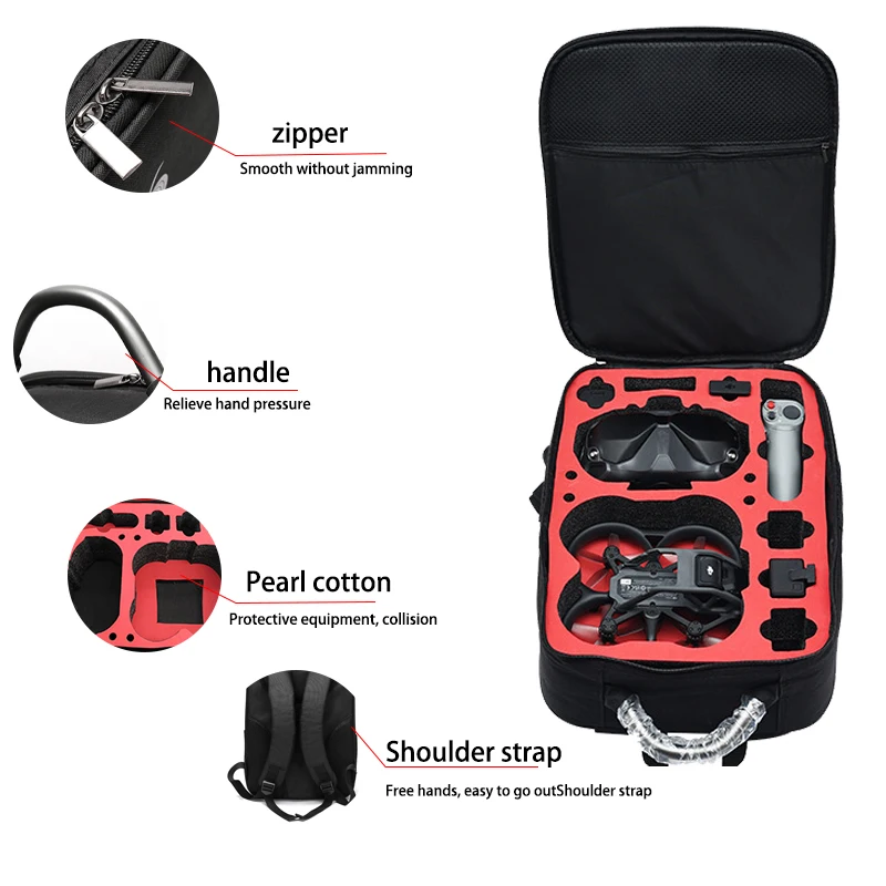 Przenośny Plecak Torba Nylonow – Drone Goggles Dji recenzja i cena