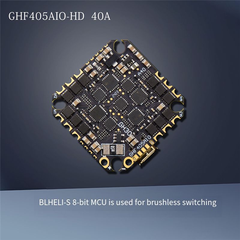 ABTI-GHF405AIO-HD 40A AIO Kont – F405 Flight Controller recenzja i cena