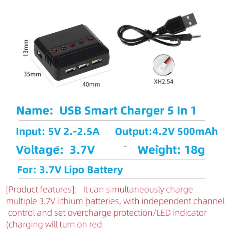 Syma X5HW X5HC X5C X5SW 3.7V 5 – Balance Charger Rc recenzja i cena