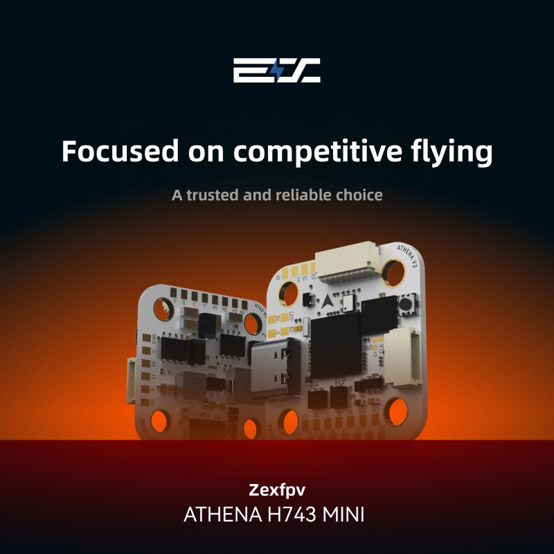 ZEX ATHENA H743 Mini Kontroler – Betaflight Fc recenzja i cena