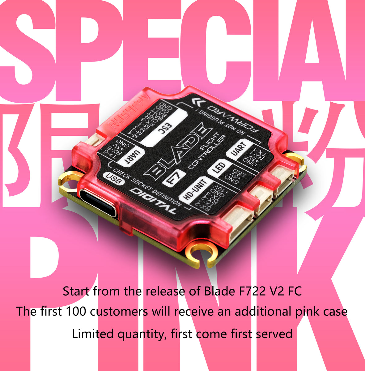 RUSH BLADE F722 V2 Analogowy K – Flight Controller recenzja i cena