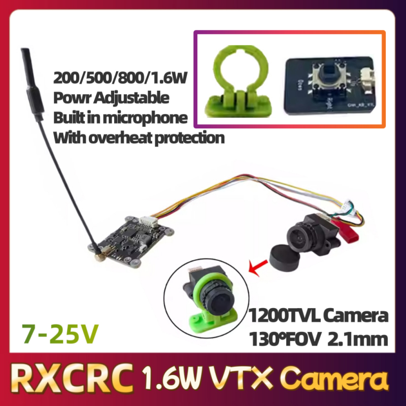 Moduł RXCRC 5.8G 48CH 1.6W VTX – Rc Transmitter recenzja i cena