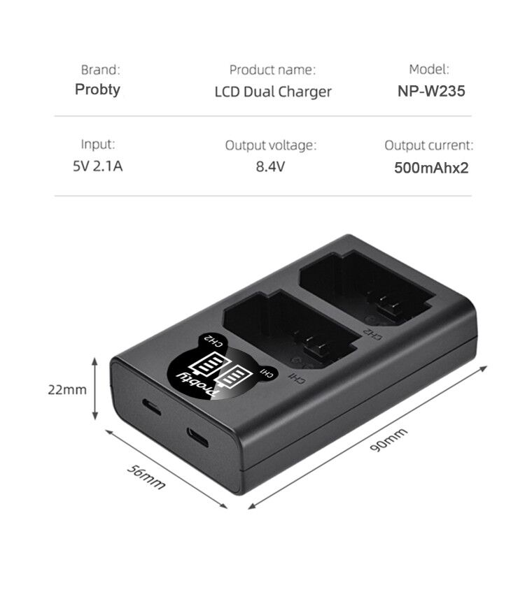 Akumulator 2200mAh NP-W235 z w – Drone recenzja i cena