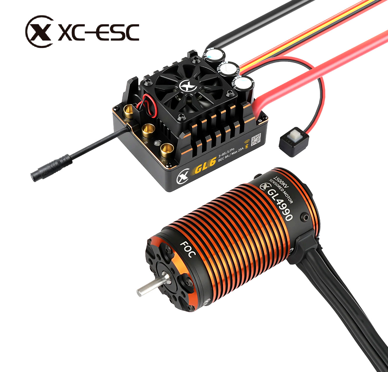 Zestaw XC COMBO FOC CRAWLER SI – 4 In 1 Esc recenzja i cena