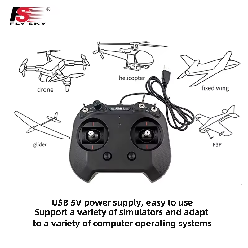 FLYSKY FS-SM001 Mały rozmiar 6 – Flysky Transmitter recenzja i cena