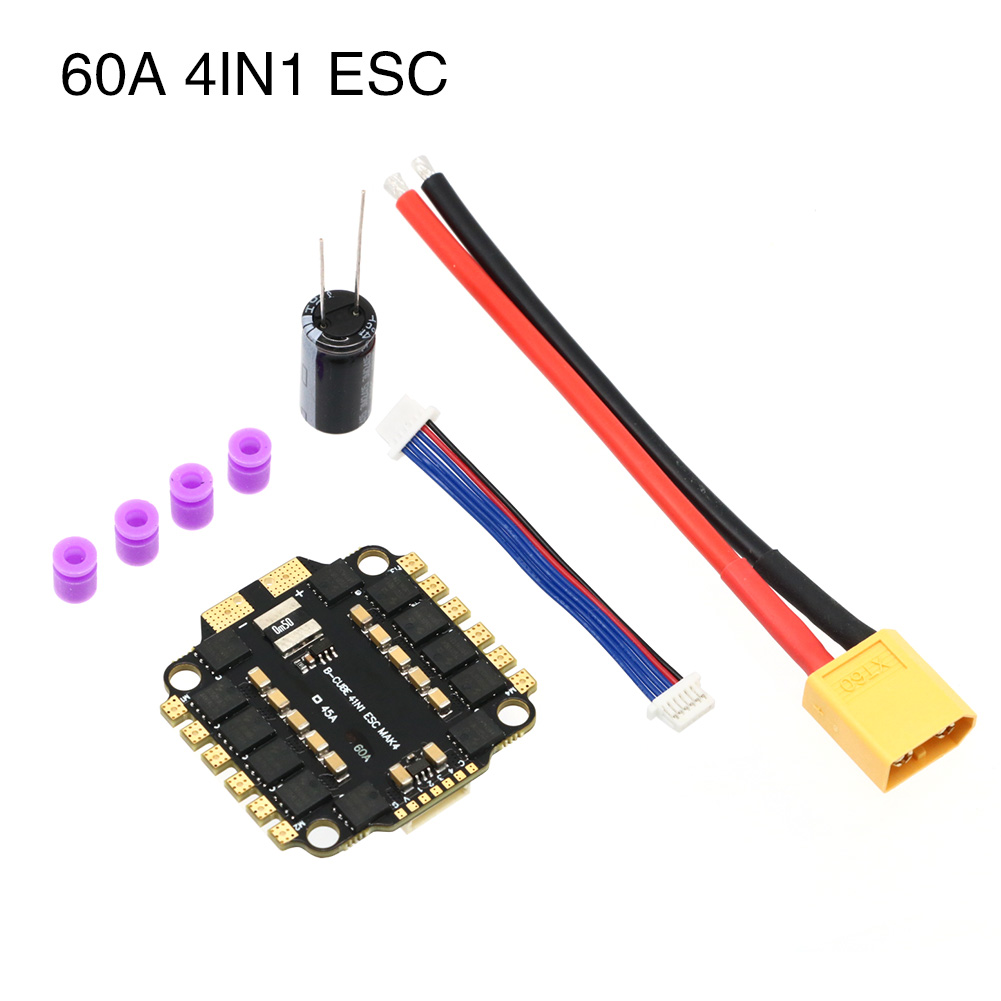 UAngel 4IN1 45A 60A ESC BLHELI – 4 In 1 Esc recenzja i cena