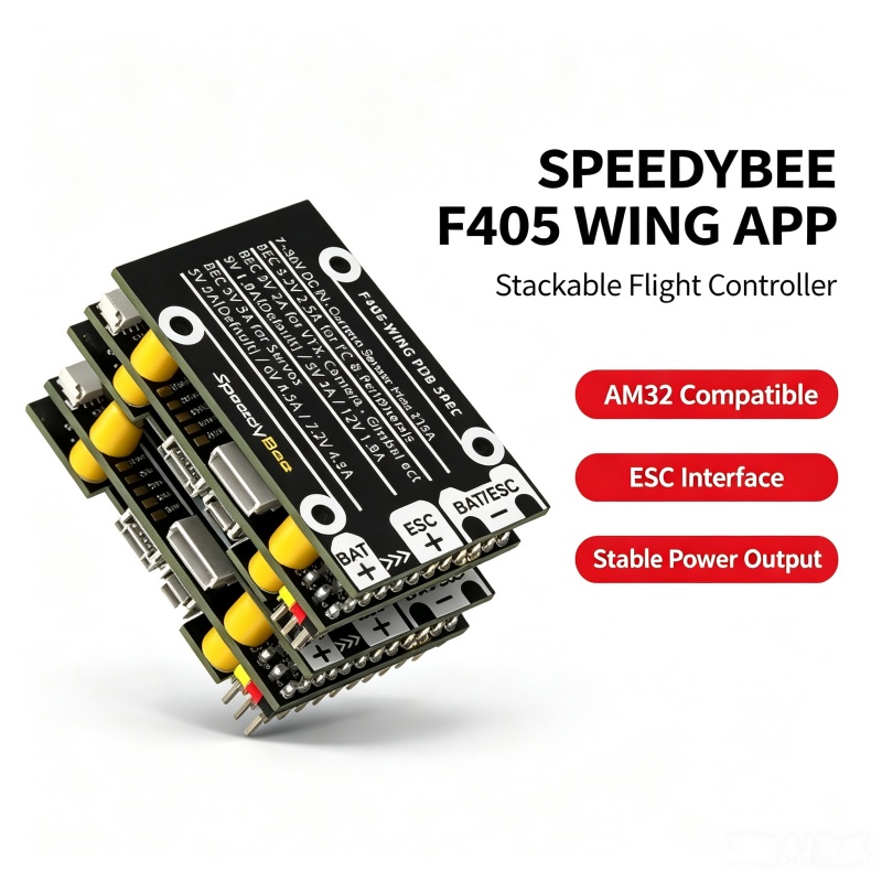 SpeedyBee F405 Wing – kontrole – F405 Flight Controller recenzja i cena