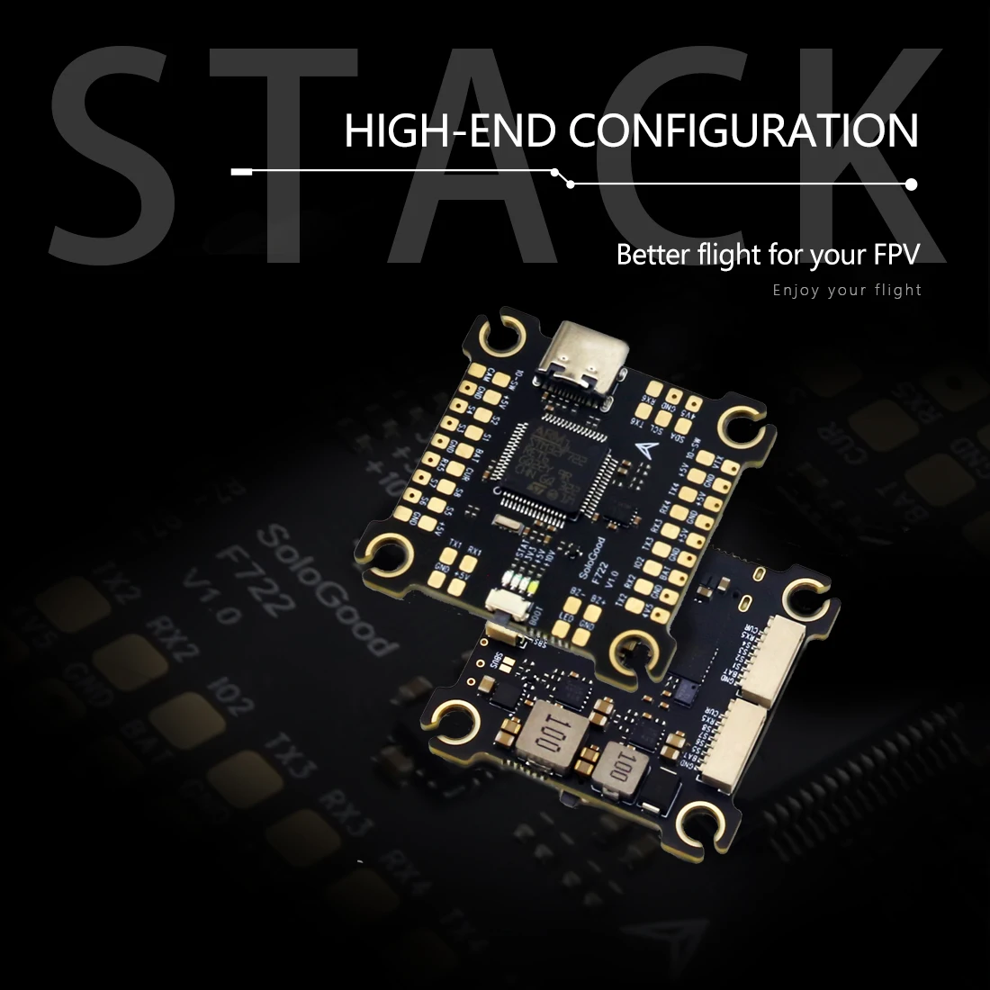 SoloGood F722 60A Stack ICM426 – F722 Flight Controller recenzja i cena