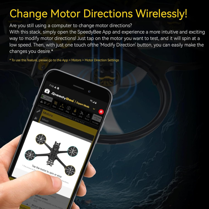 F405 Mini Stack BLS 35A 4w1 ES – F405 Flight Controller recenzja i cena