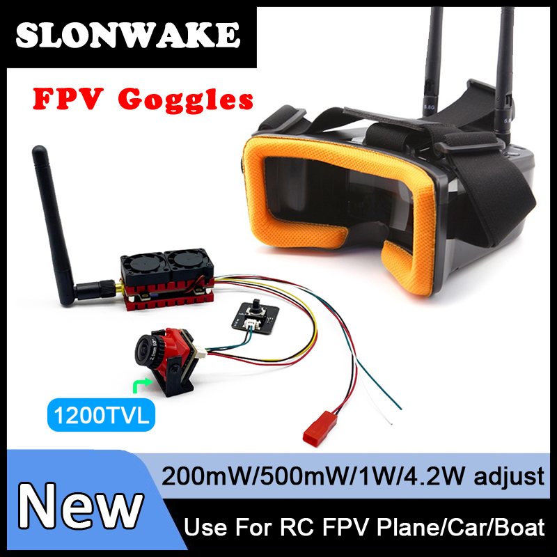 SLONWAKE 5.8G 48CH 4.2W VTX Tr – Goggles Fpv recenzja i cena