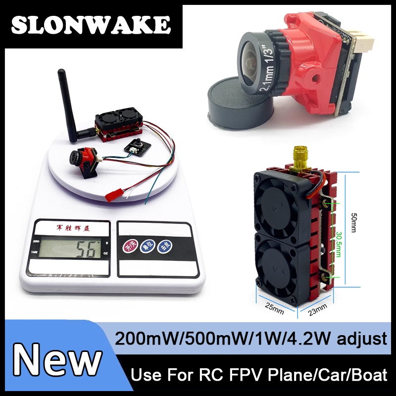 SLONWAKE 5.8G 48CH 4.2W VTX Tr – Goggles Fpv recenzja i cena