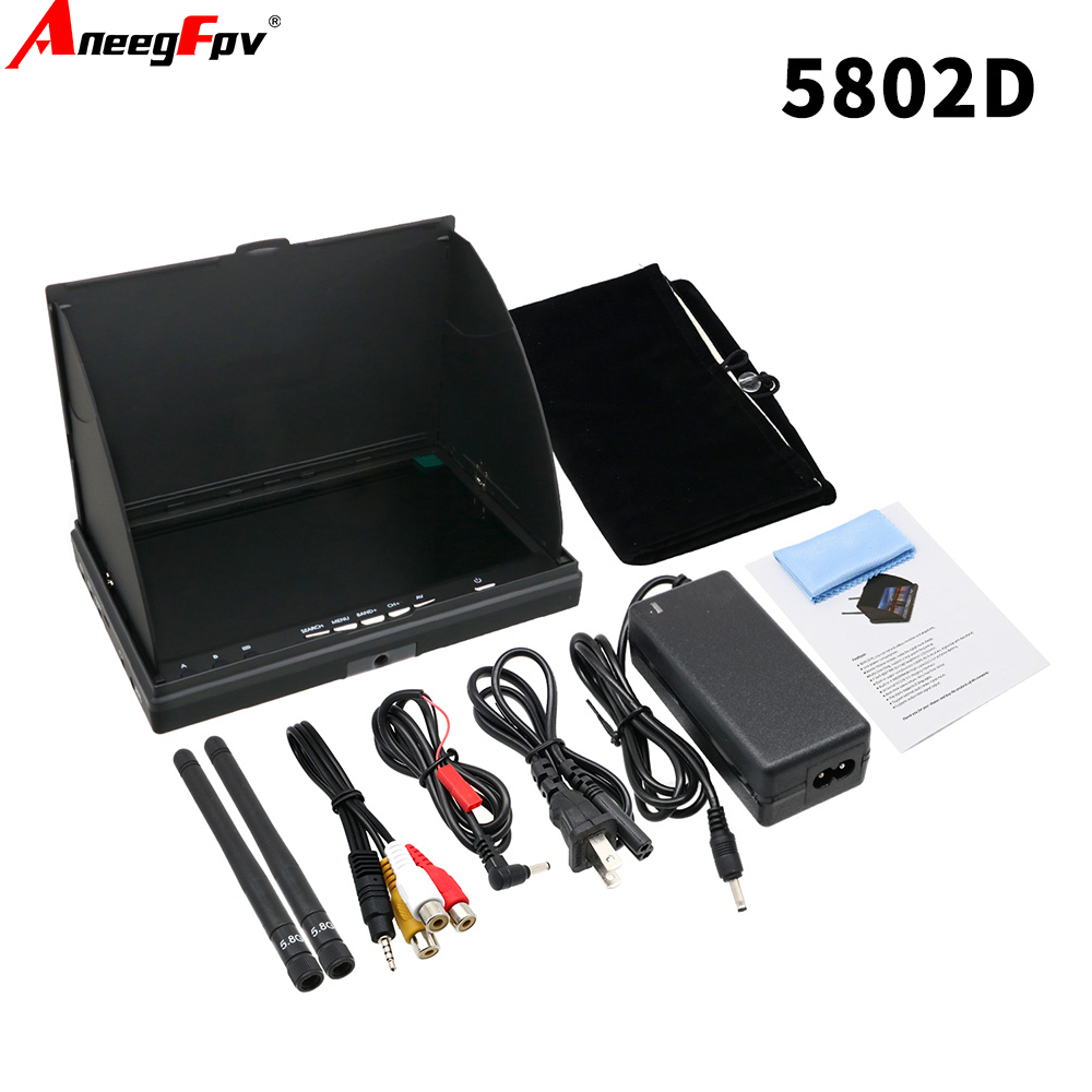 LCD5802D LCD5802S 7-calowy mon – Goggles Fpv recenzja i cena