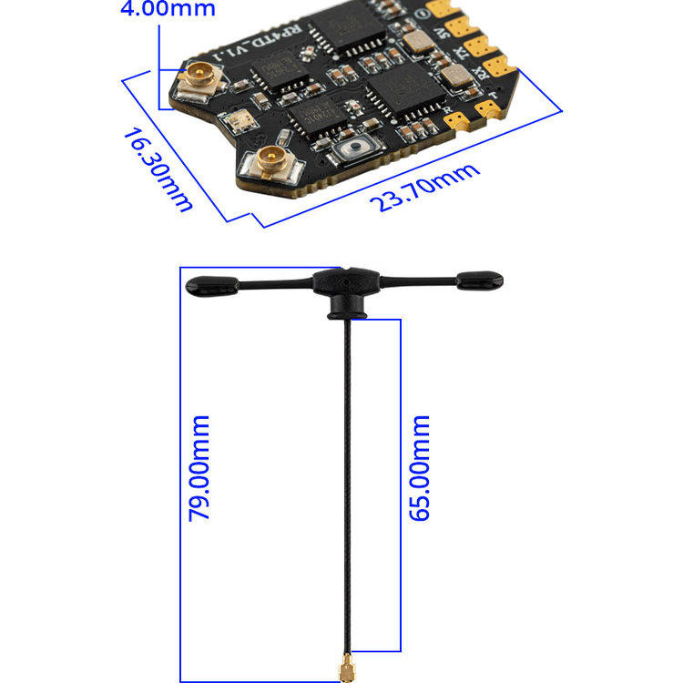 RadioMaster RP4TD ExpressLRS 2 – Smoke Stopper recenzja i cena