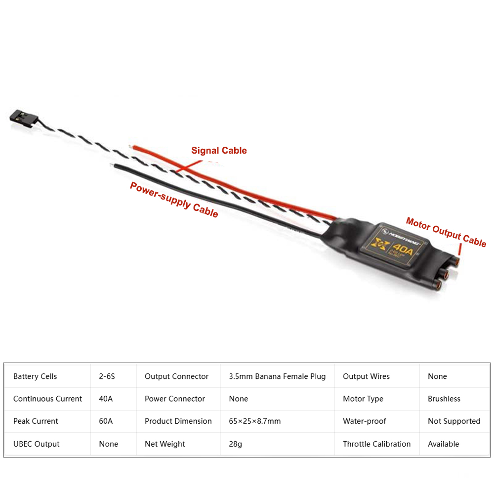 Hobbywing XRotor 40A – bezszcz – 4 In 1 Esc recenzja i cena