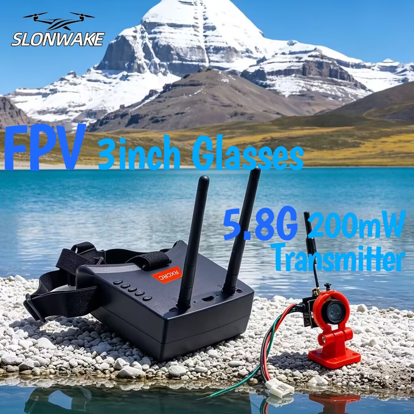 SLONWAKE 5.8G Analogowy Transm – Analog Fpv Camera recenzja i cena