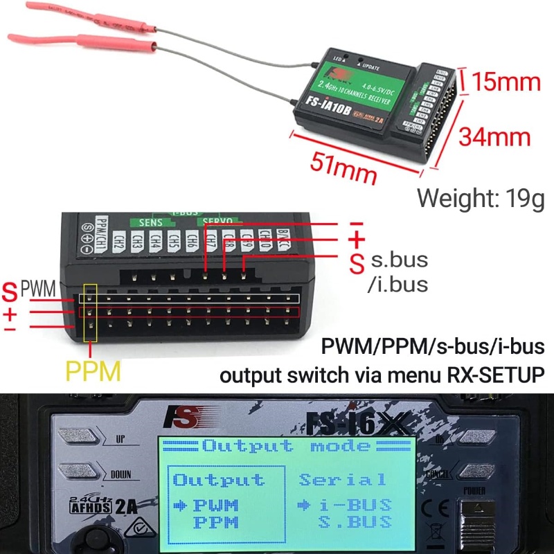 Flysky FS-iA10B 10-kanałowy od – Flysky Transmitter recenzja i cena