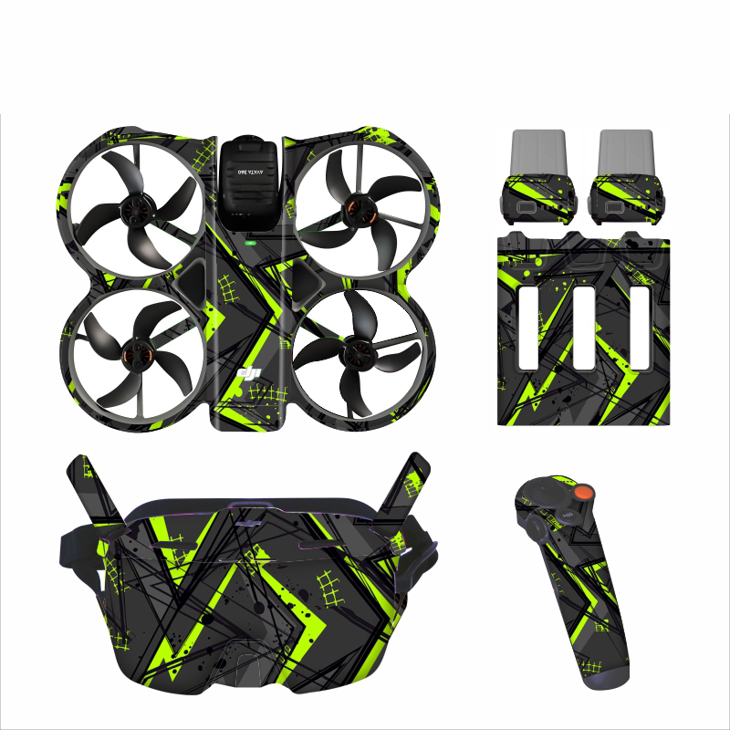 Naklejki na drona DJI AVATA 36 – Drone Goggles Dji recenzja i cena